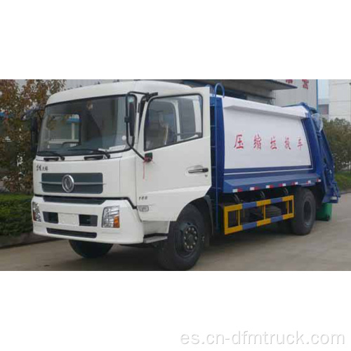 Camión de basura compactador volquete Dongfeng 8 CBM